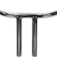 0601-1015 - DRAG SPECIALTIES Handlebar - T-Bar - Buffalo - 10" - Chrome 0601-1015