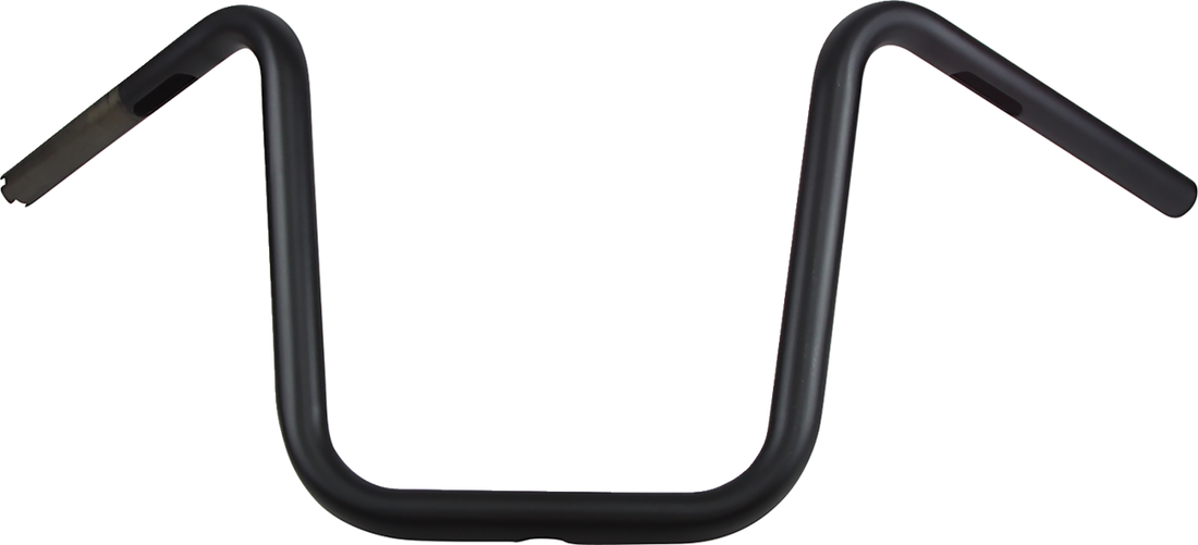 0601-4196 - DRAG SPECIALTIES Handlebar - Narrow Ape - 12" - TBW - Flat Black 0601-4196