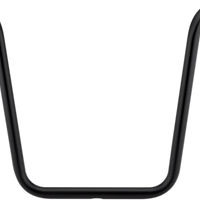 0601-4212 - DRAG SPECIALTIES Handlebar - Ape Hanger - 16" - TBW - Flat Black 0601-4212