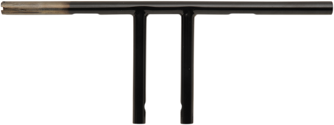 0601-4219 - DRAG SPECIALTIES Handlebar - T-Bar - Dimpled - 8" - Black 0601-4219