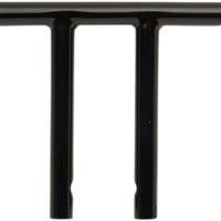 0601-4219 - DRAG SPECIALTIES Handlebar - T-Bar - Dimpled - 8" - Black 0601-4219