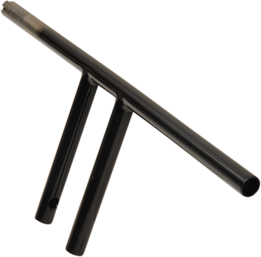 0601-4219 - DRAG SPECIALTIES Handlebar - T-Bar - Dimpled - 8" - Black 0601-4219
