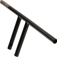0601-4219 - DRAG SPECIALTIES Handlebar - T-Bar - Dimpled - 8" - Black 0601-4219