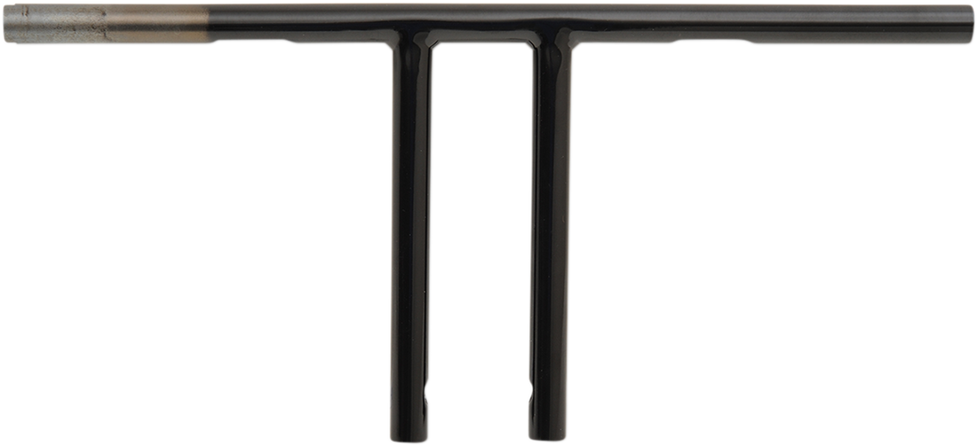 0601-4222 - DRAG SPECIALTIES Handlebar - T-Bar - Dimpled - 10" - Black 0601-4222