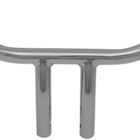 0601-4271 - DRAG SPECIALTIES Handlebar - T-Bar - Buffalo - 6" - TBW - Chrome 0601-4271