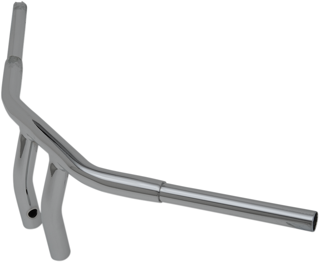 0601-4271 - DRAG SPECIALTIES Handlebar - T-Bar - Buffalo - 6" - TBW - Chrome 0601-4271
