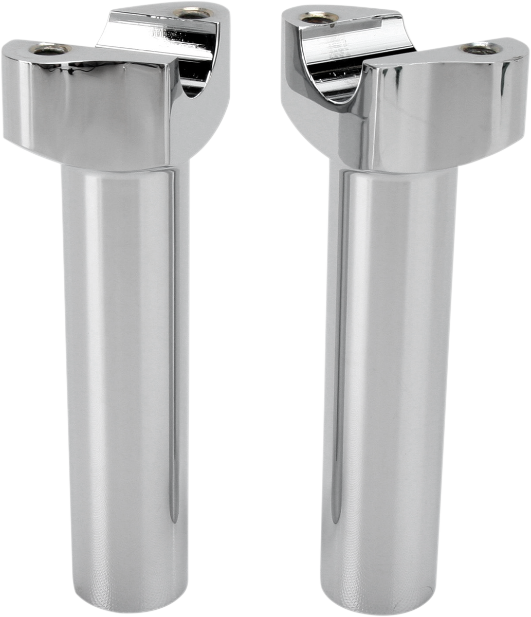 0602-0412 - DRAG SPECIALTIES Risers - Pullback - 8-1/2" - Chrome 241604
