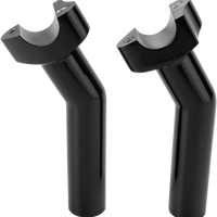 0602-0415 - DRAG SPECIALTIES Risers - Pullback - 5-1/2" - Black 241607