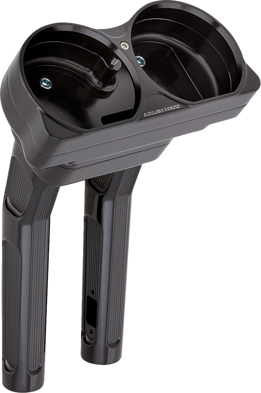 0602-1146 - ARLEN NESS Risers - Method - Kickback - 10" - Black 520-032