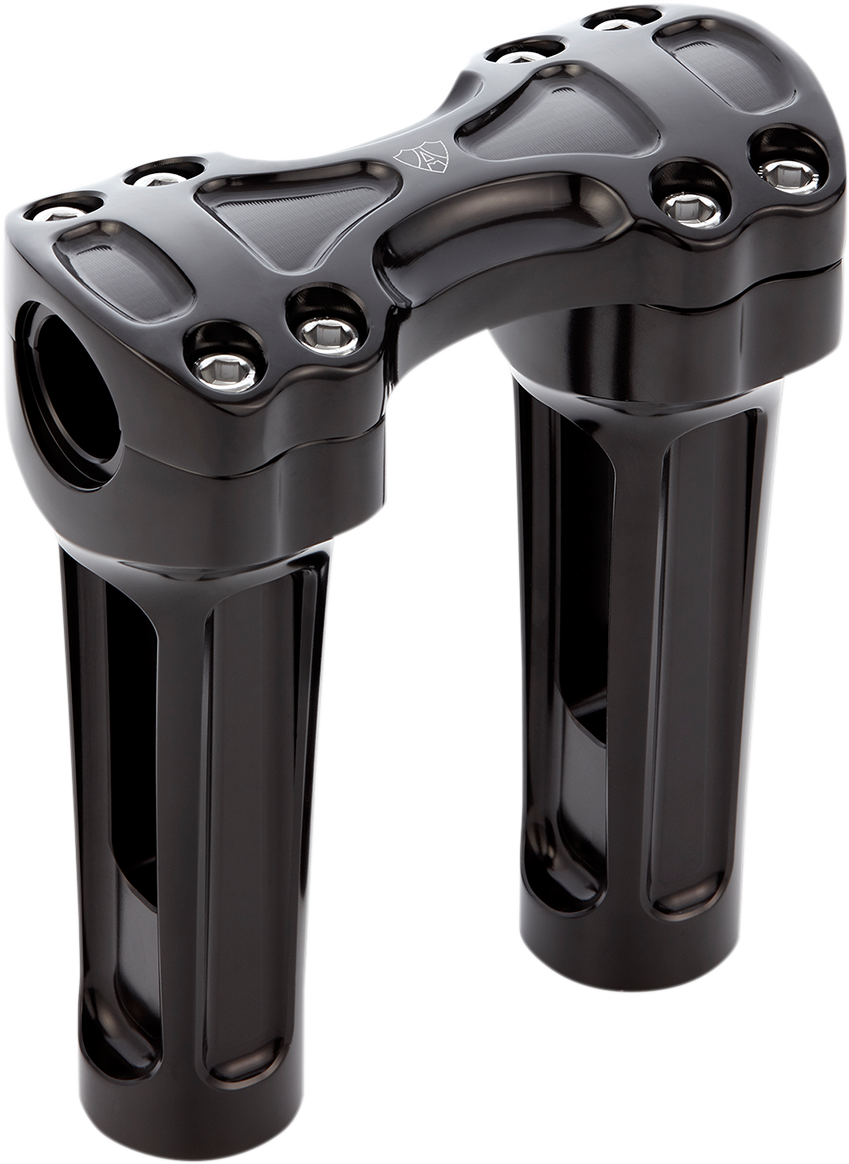 0602-1146 - ARLEN NESS Risers - Method - Kickback - 10" - Black 520-032