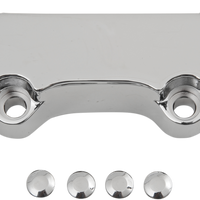 0603-0002 - DRAG SPECIALTIES Handlebar Clamp - Scalloped 03-0107SPC