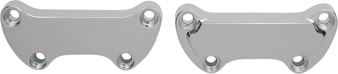 0603-0002 - DRAG SPECIALTIES Handlebar Clamp - Scalloped 03-0107SPC