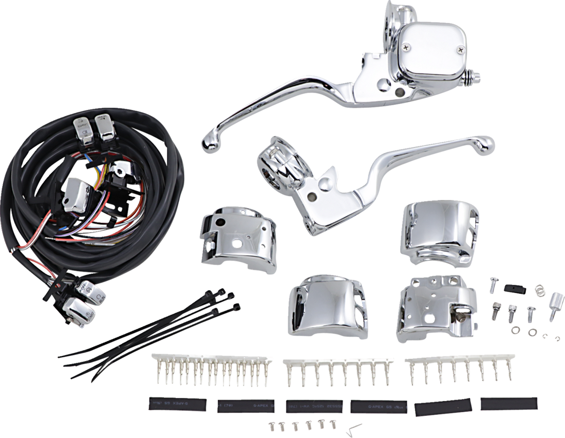 0610-0529 - DRAG SPECIALTIES Handlebar Controls - 11/16" Master Cylinder - '96 - '11 H07-0751AK