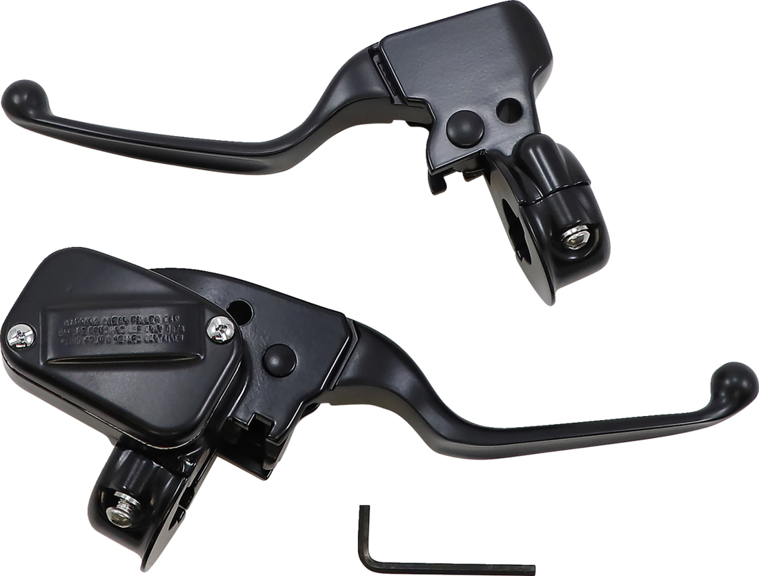 0610-2200 - DRAG SPECIALTIES Handlebar Controls - Matte Black H07-0805MB-A