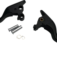 0610-2304 - DRAG SPECIALTIES Narrow Lever Set - Chrome H07-0585N
