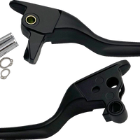 0610-2307 - DRAG SPECIALTIES Short Lever Set - Black H07-0585SMB