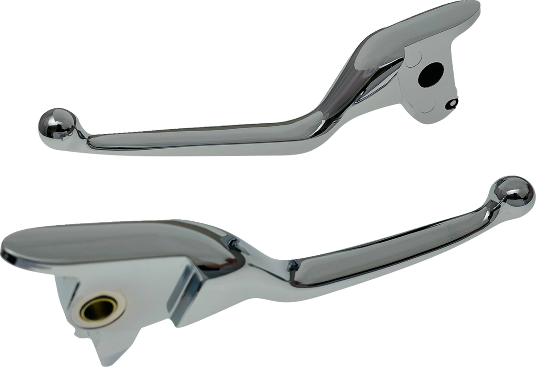 0610-2308 - DRAG SPECIALTIES Narrow Lever Set - Chrome H07-0591N