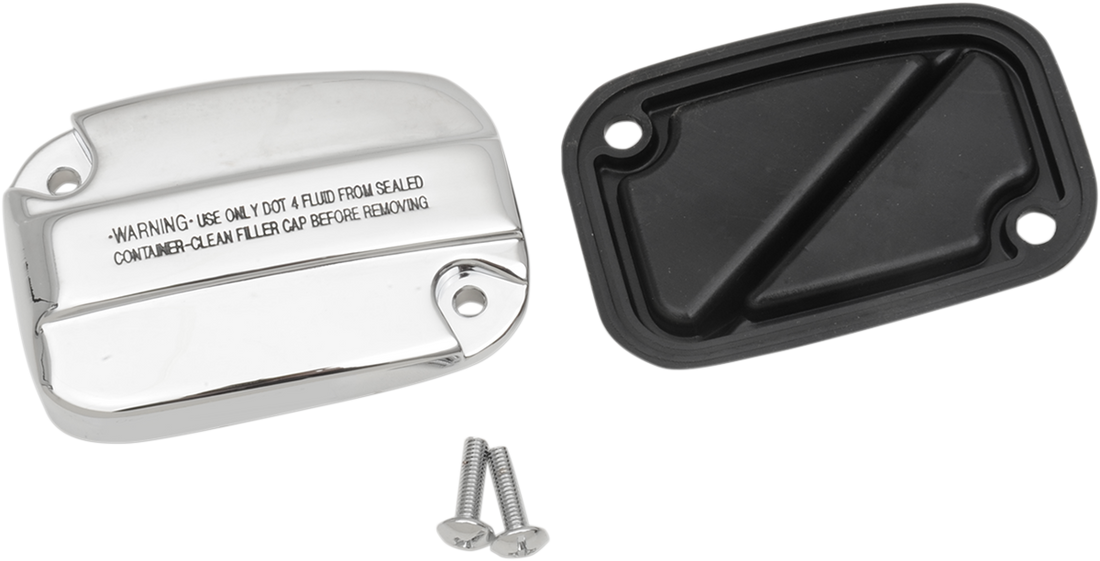 0612-0394 - DRAG SPECIALTIES Master Cylinder Cover - Clutch - Chrome 77668