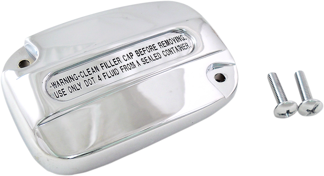 0612-0473 - DRAG SPECIALTIES Master Cylinder Cover - Clutch - Black 78577