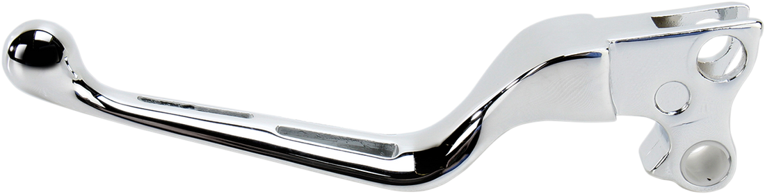 0613-0947 - DRAG SPECIALTIES Clutch Lever - Wide Blade - Slotted - Black H07-0602MB-C