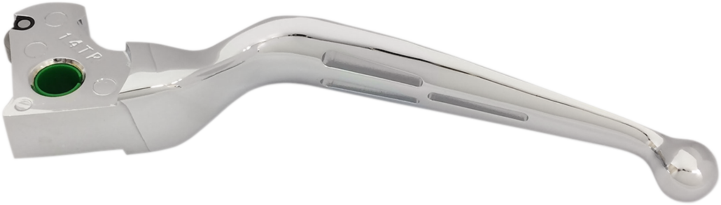 0613-1382 - DRAG SPECIALTIES Clutch Lever - Wide Blade - Slotted - Chrome H07-0606-C