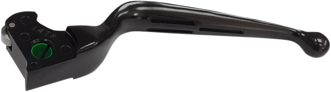 0613-1383 - DRAG SPECIALTIES Clutch Lever - Wide Blade - Slotted - Black H07-0606MB-C