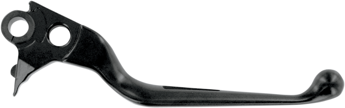 0614-0281 - DRAG SPECIALTIES Brake Lever - Wide Blade - Slotted - Black H07-0769B-B