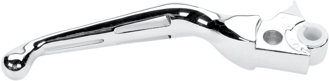 0614-0807 - DRAG SPECIALTIES Brake Lever - Wide Blade - Slotted - Chrome H07-0601-B