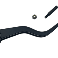 0614-1928 - DRAG SPECIALTIES Wide Blade Replacement Brake Lever - Black H07-0731MB-B
