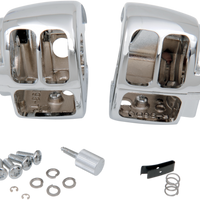 0616-0148 - DRAG SPECIALTIES Switch Housing - Left - Upper - Chrome H07-0771A-LT