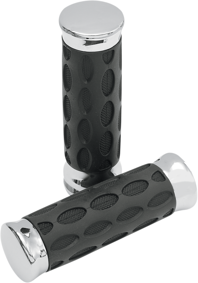 0630-0774 - DRAG SPECIALTIES Grips - Hotop - Black/Rubber 0630-0774