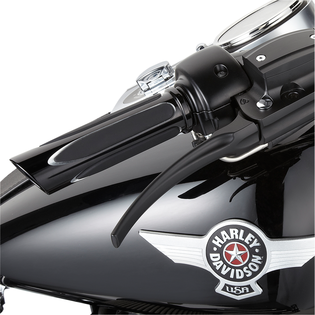 0630-0975 - ARLEN NESS Grips - Comfort - Deep Cut - Cable - Black 07-051