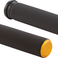 0630-2598 - ARLEN NESS Grips - Knurled - TBW - Gold 07-347
