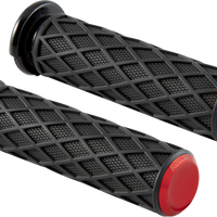 0630-3212 - ARLEN NESS Diamond Grips - TBW - Red 500-017