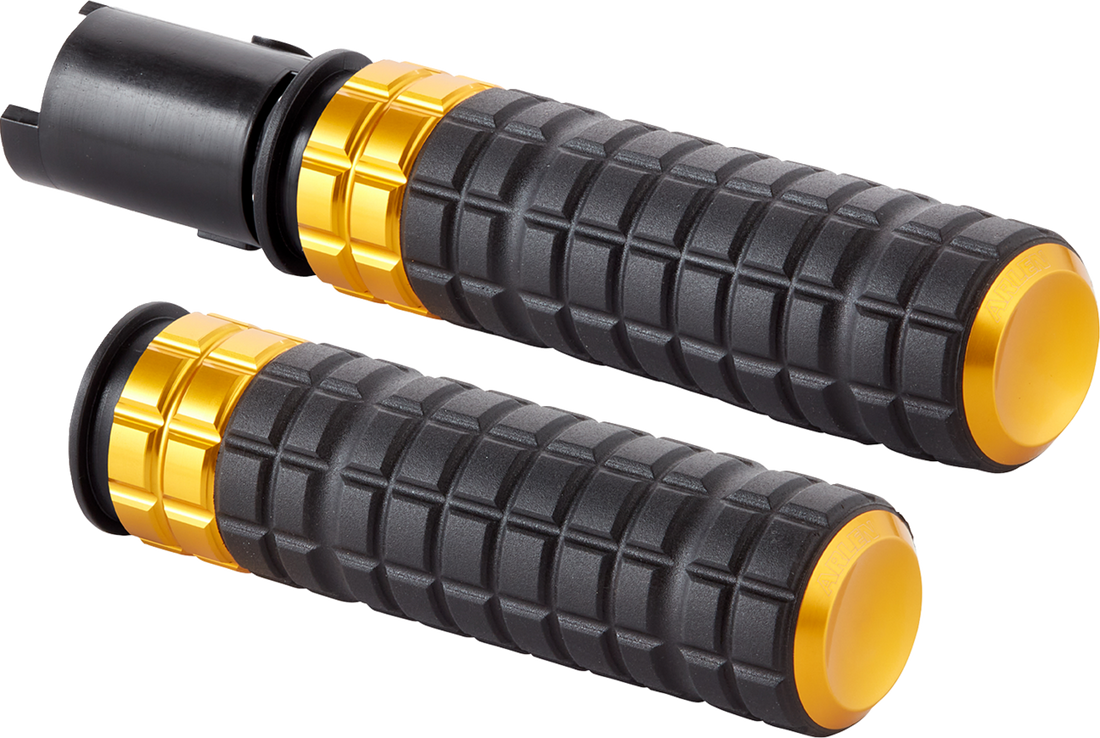 0630-3265 - ARLEN NESS SpeedLiner Grips - TBW - Gold 500-064