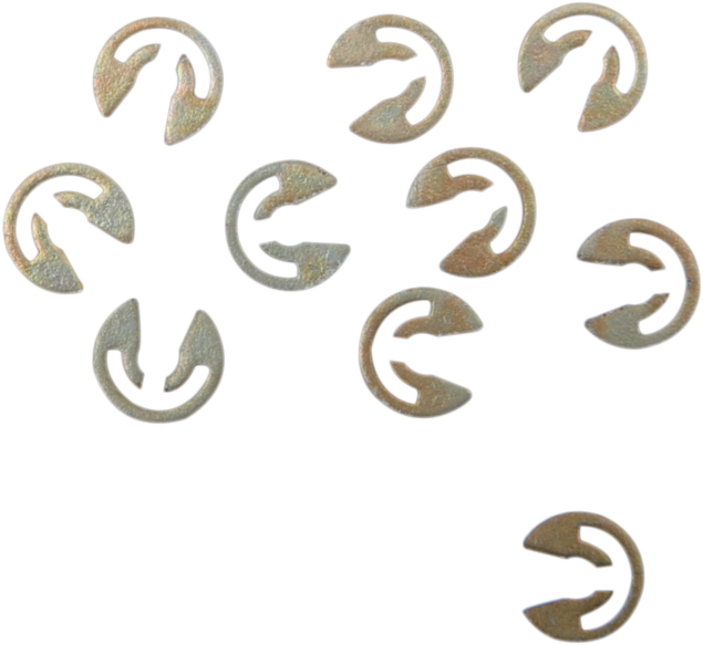 0632-0334 - EASTERN MOTORCYCLE PARTS Retaining Rings - Throttle Screw A-11155