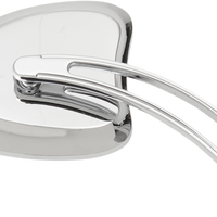 0640-1098 - DRAG SPECIALTIES Touring Mirror - Long Stem 77887