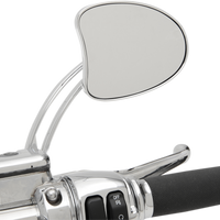 0640-1098 - DRAG SPECIALTIES Touring Mirror - Long Stem 77887