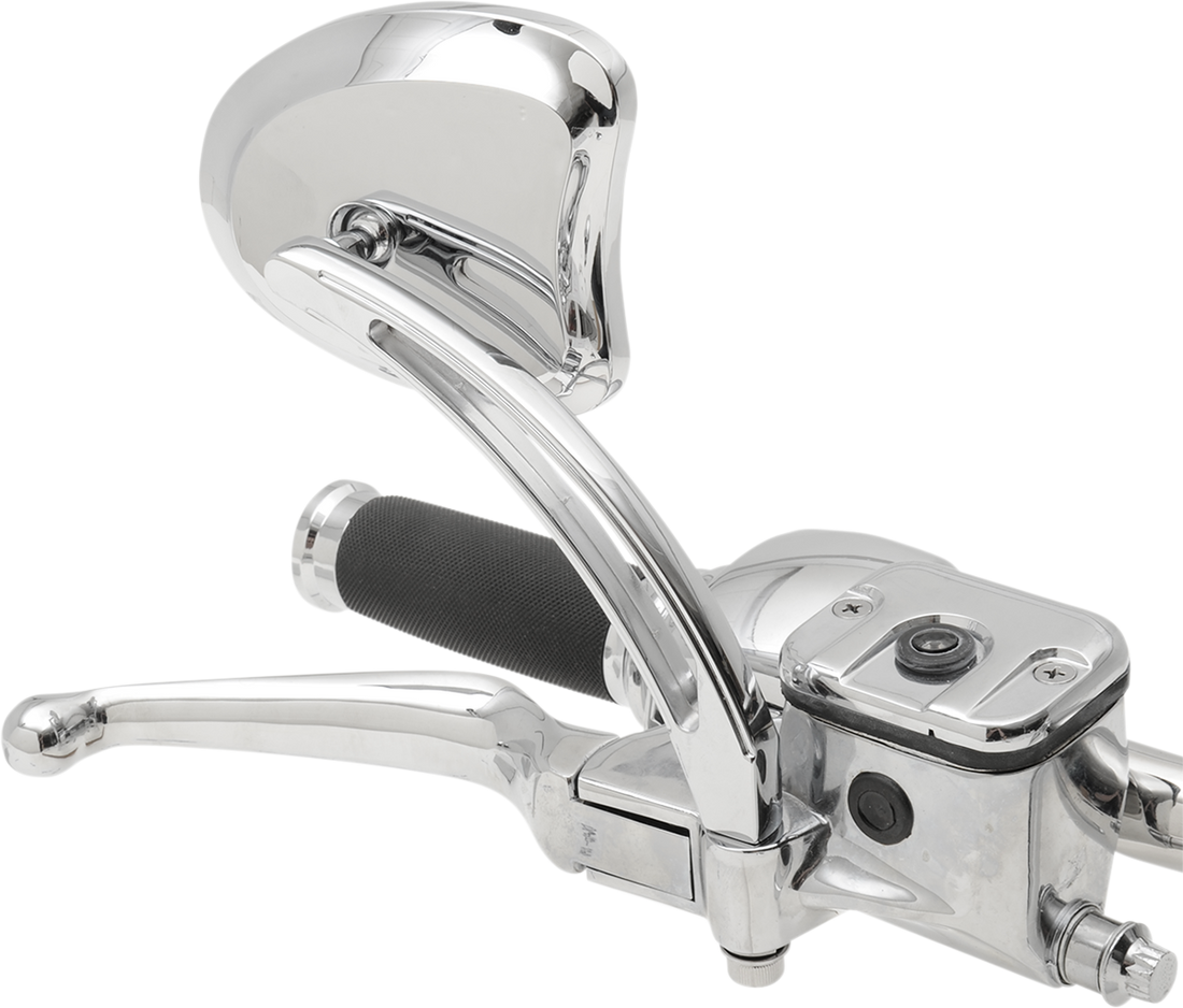 0640-1098 - DRAG SPECIALTIES Touring Mirror - Long Stem 77887