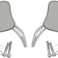 0640-1098 - DRAG SPECIALTIES Touring Mirror - Long Stem 77887