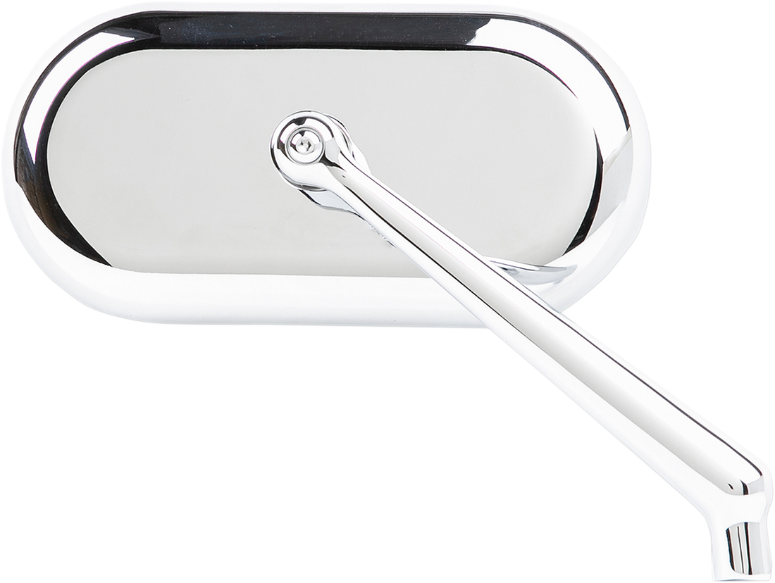 0640-1335 - ARLEN NESS Oval Mirror - Chrome - Right 13-173