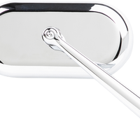 0640-1335 - ARLEN NESS Oval Mirror - Chrome - Right 13-173