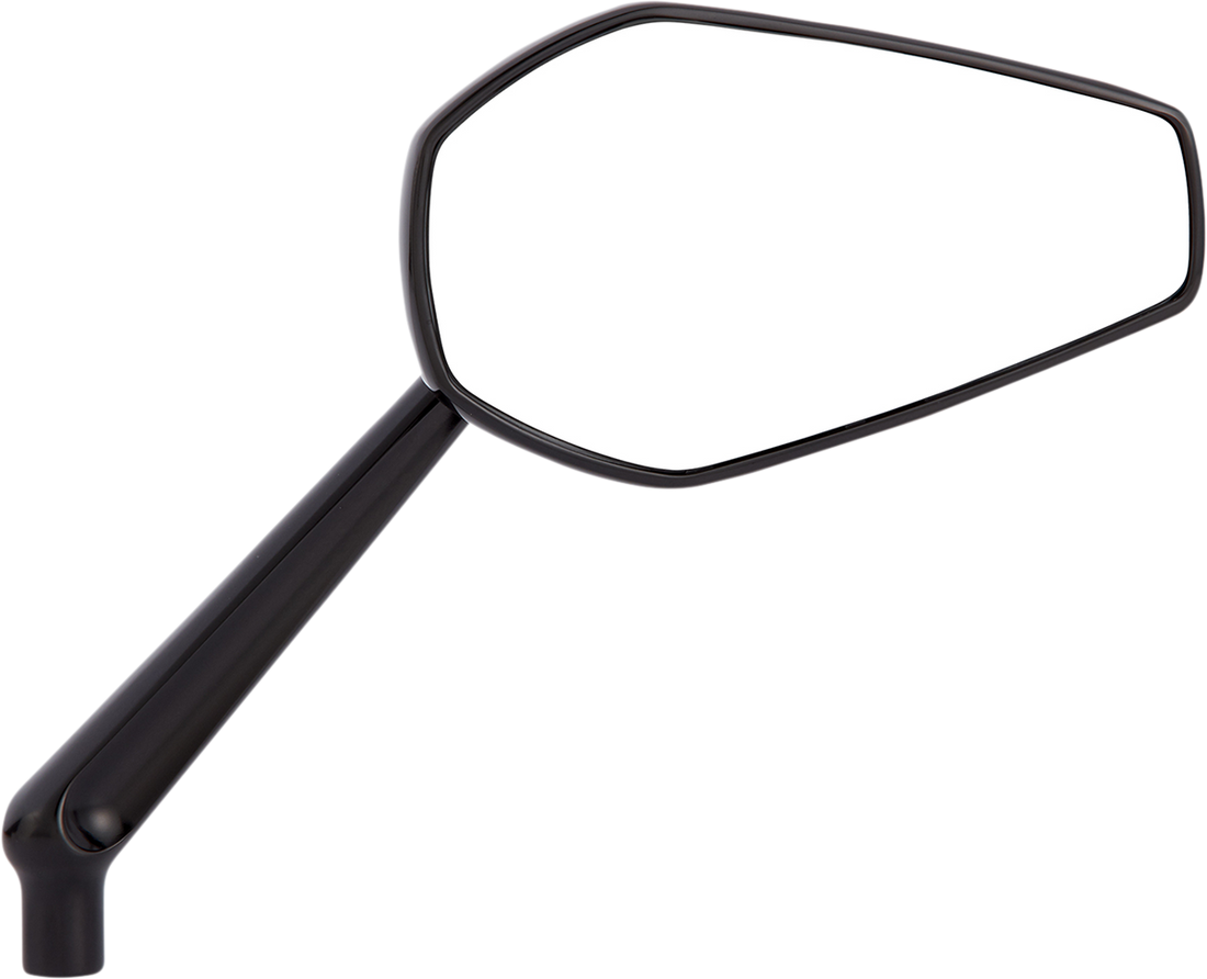 0640-1392 - ARLEN NESS Mini Stocker Left Mirror - Black - Left 13-156