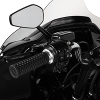 0640-1392 - ARLEN NESS Mini Stocker Left Mirror - Black - Left 13-156