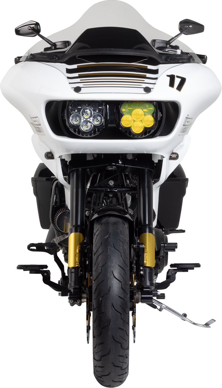 0640-1392 - ARLEN NESS Mini Stocker Left Mirror - Black - Left 13-156