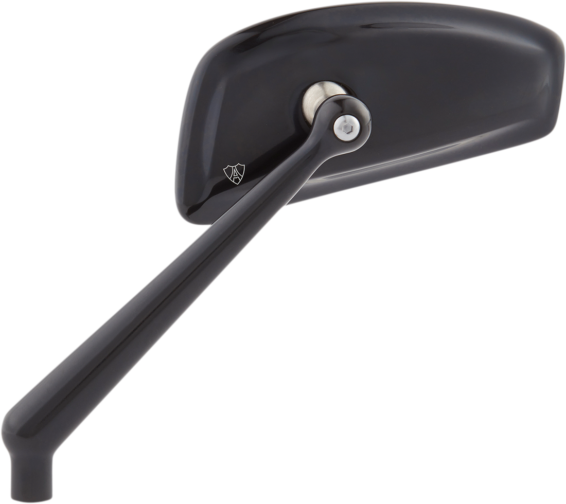 0640-1458 - ARLEN NESS Tearchop Mirror - Black - Lefthand 510-004
