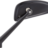 0640-1458 - ARLEN NESS Tearchop Mirror - Black - Lefthand 510-004