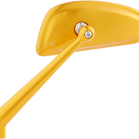 0640-1463 - ARLEN NESS Tearchop Mirror - Gold - Lefthand 510-013