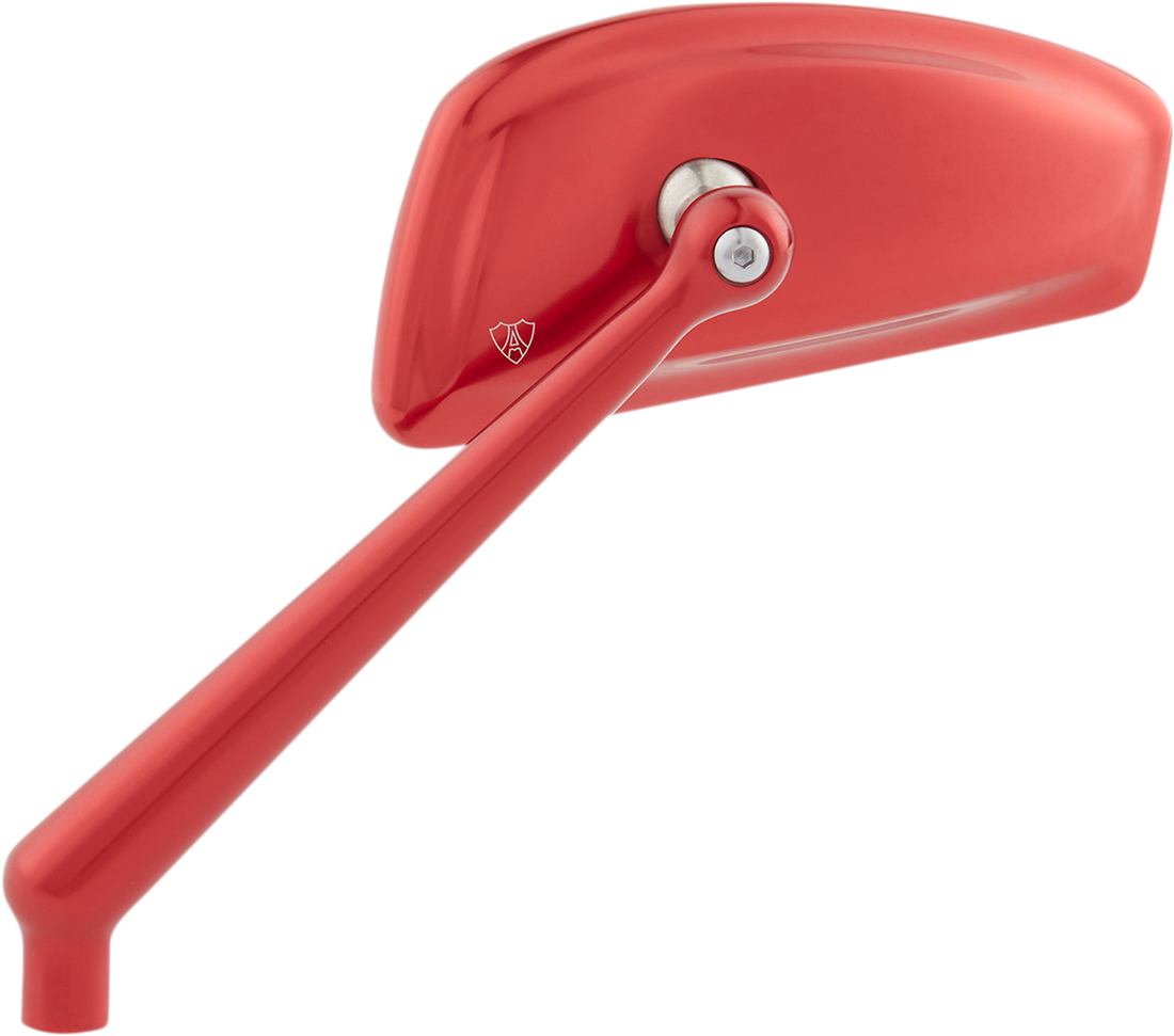 0640-1464 - ARLEN NESS Tearchop Mirror - Red - Lefthand 510-014