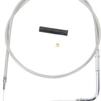 0650-0306 - DRAG SPECIALTIES Throttle Cable - 49" - Braided 5332109B
